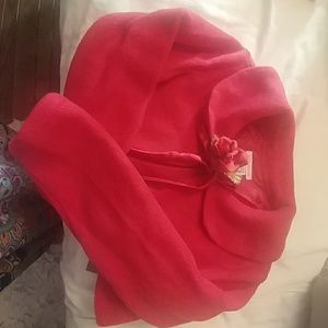 Half jacket with rose